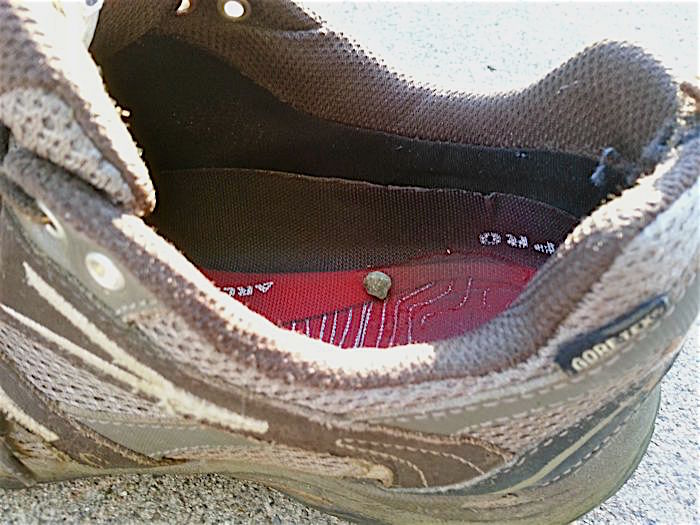 Pebble-in-shoe